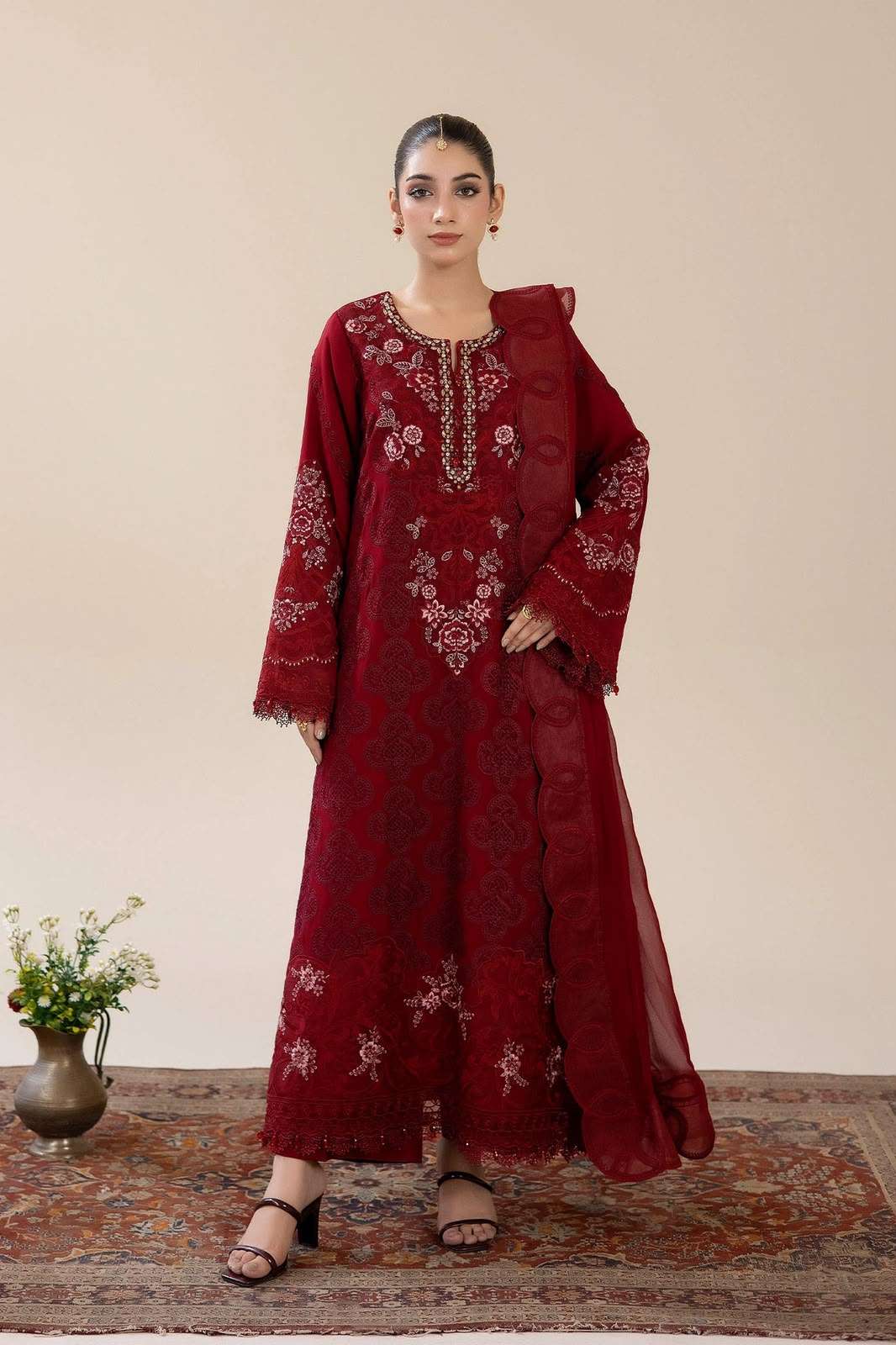 BAHAAR SEMISTITCHED CHIFFON COLLECTION BY ZA CLOTHES